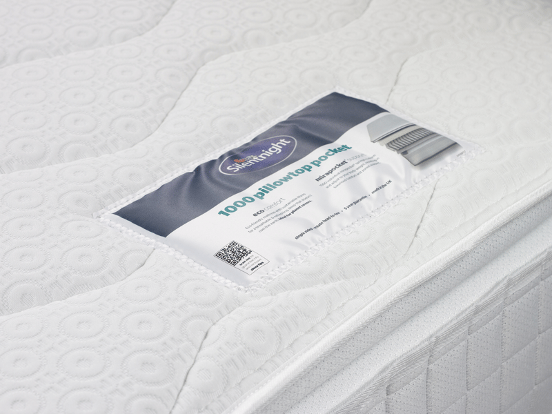 Silentnight 1000 Pillow Top Pocket Ortho Mattress - image 2