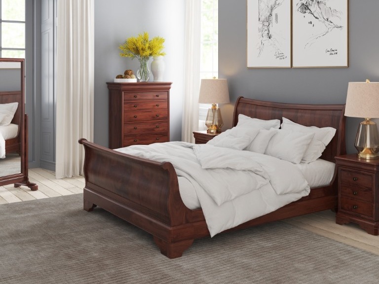 Willis and Gambier Antoinette Wooden Bed - image 1