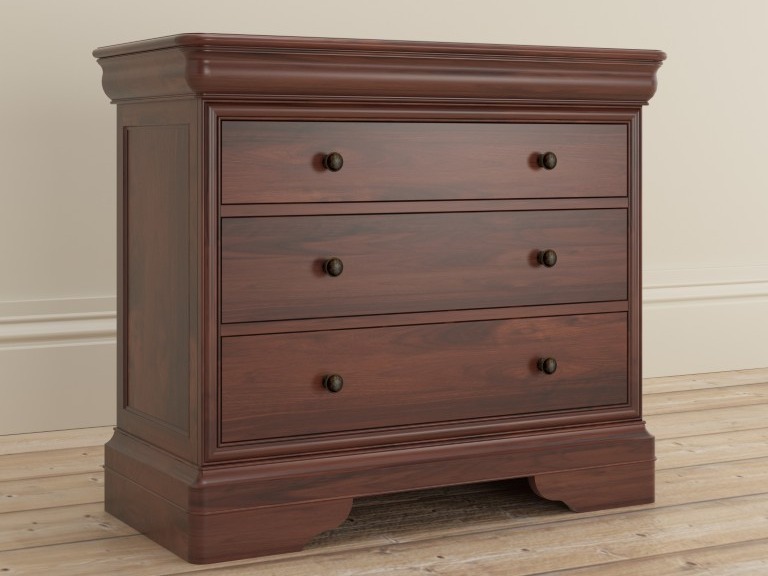 Willis and Gambier Antoinette Wide 3 Drawer Chest - image 1