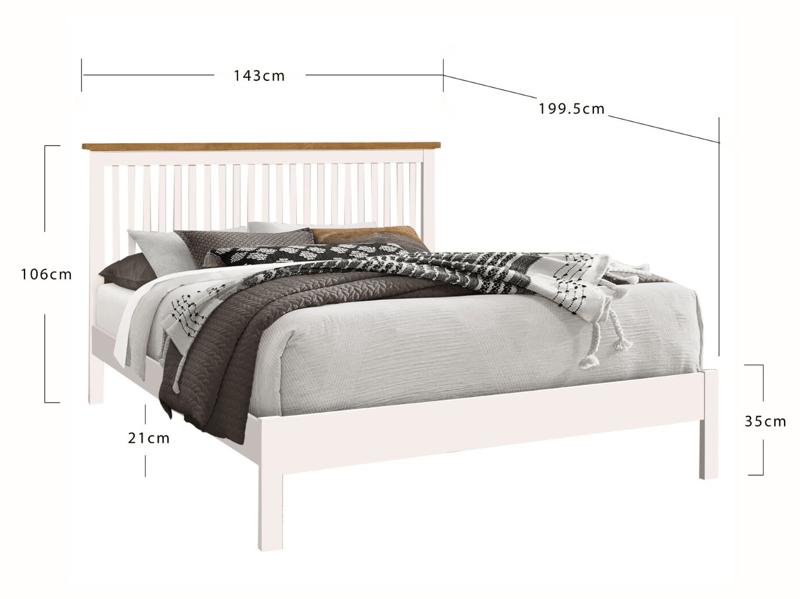 Time Living Ascot Wooden Bed - image 3