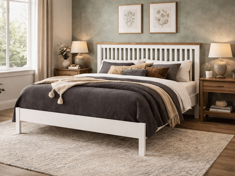 Time Living Ascot Wooden Bed - image 1