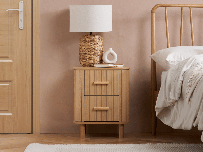 Birlea Axel 2 Drawer Bedside Bedside Chest - image 1