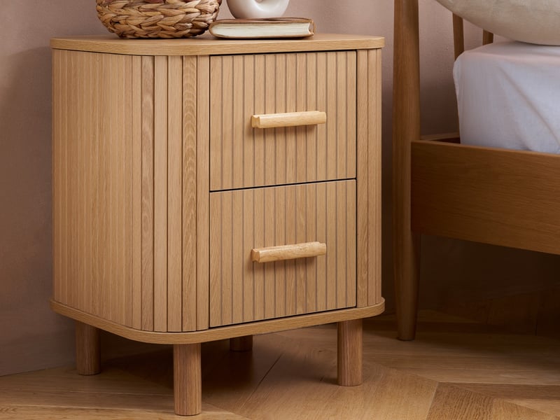 Birlea Axel 2 Drawer Bedside Bedside Chest - image 2
