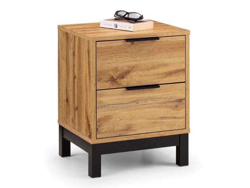 Julian Bowen Bali 2 Drawer Bedside Bedside Chest - image 3