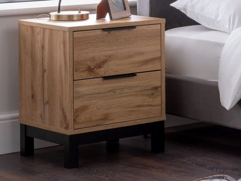 Julian Bowen Bali 2 Drawer Bedside Bedside Chest - image 1