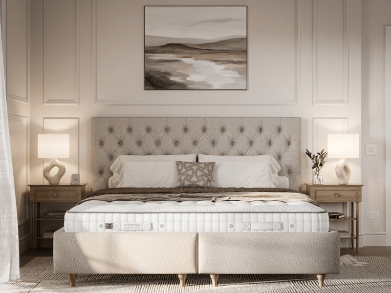Vispring Bedstead Supreme 1476 Pocket Natural Firm Mattress - image 2
