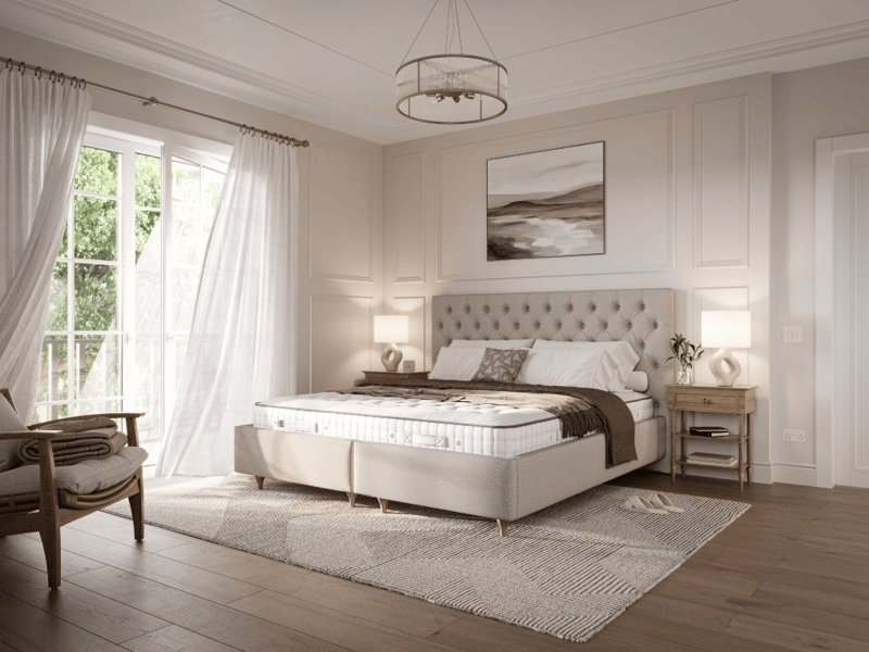 Vispring Bedstead Supreme 1476 Pocket Natural Firm Mattress - image 3