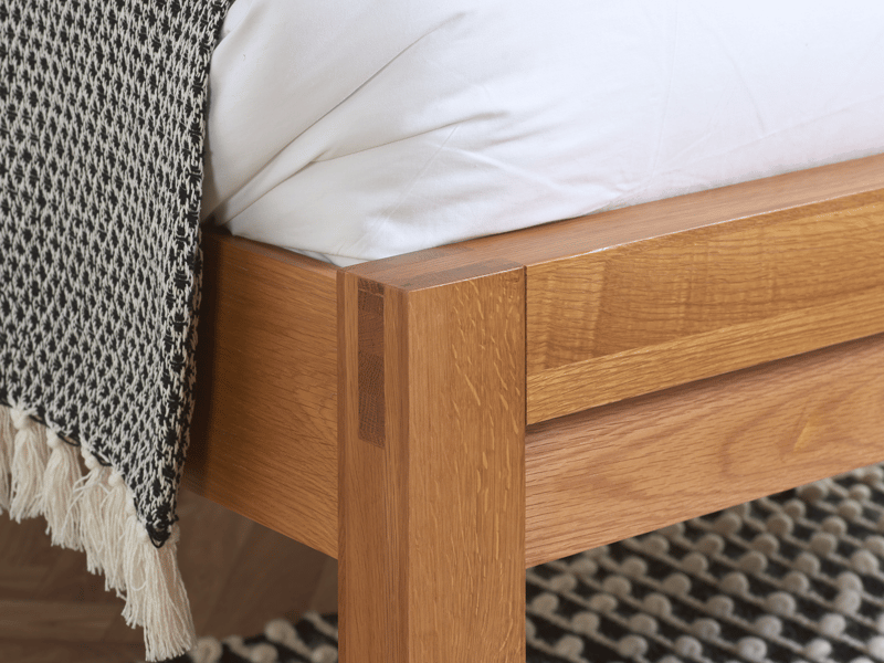 Birlea Bellevue Oak Wooden Bed - image 4