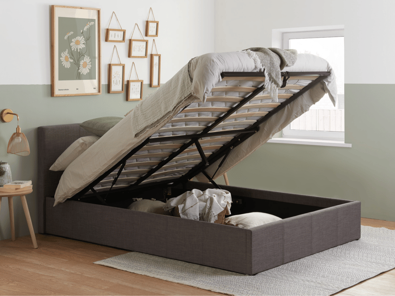 Birlea Berlin Fabric Ottoman Bed - image 1