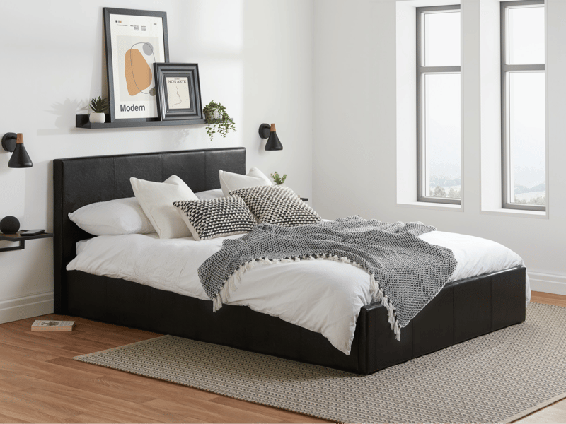 Birlea Berlin Ottoman Faux Leather Ottoman Bed - image 2
