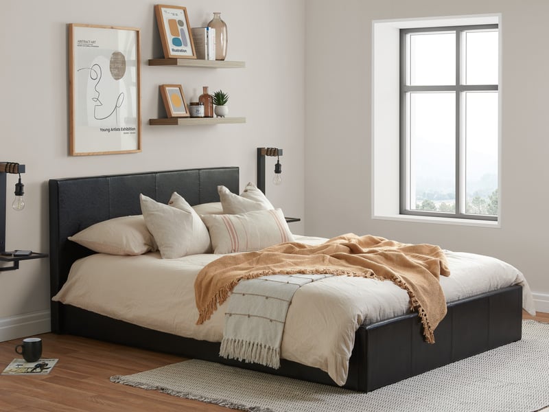 Birlea Berlin Ottoman Faux Leather Ottoman Bed - image 2