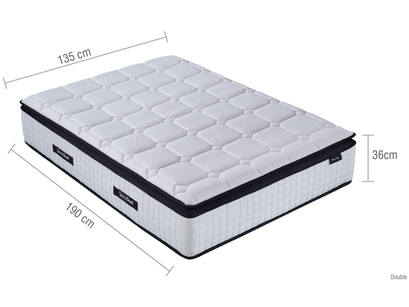 SleepSoul Bliss 2000 Hybrid Pillow Top Mattress - image 15