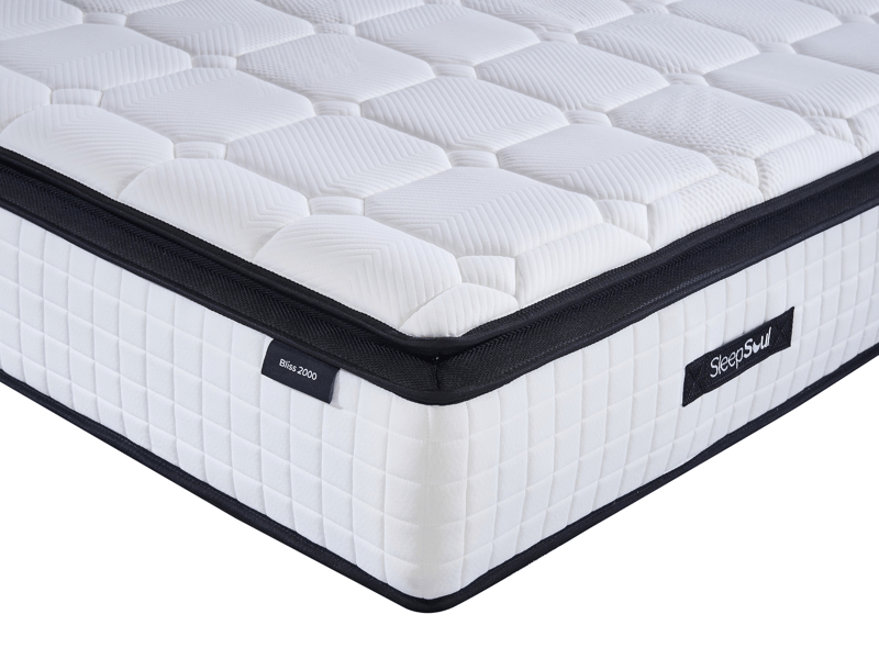 SleepSoul Bliss 2000 Hybrid Pillow Top Mattress - image 1
