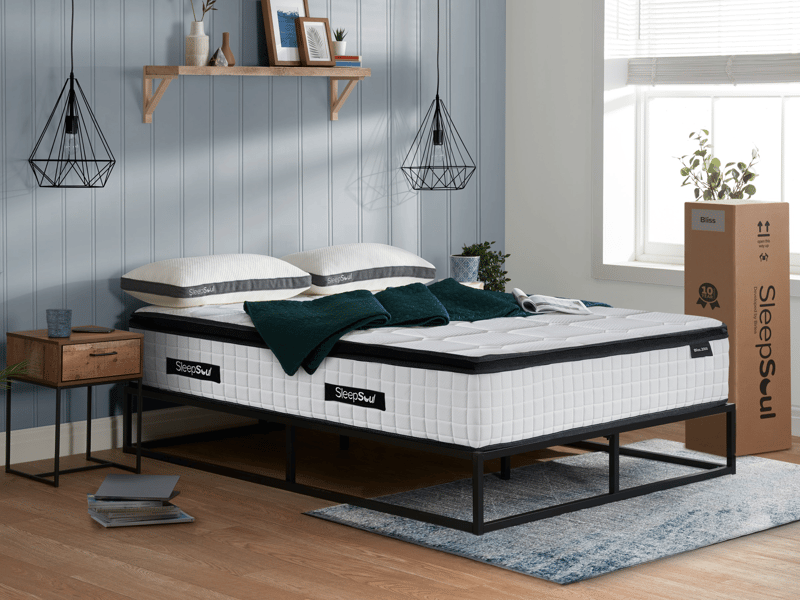 SleepSoul Bliss 2000 Hybrid Pillow Top Mattress - image 2