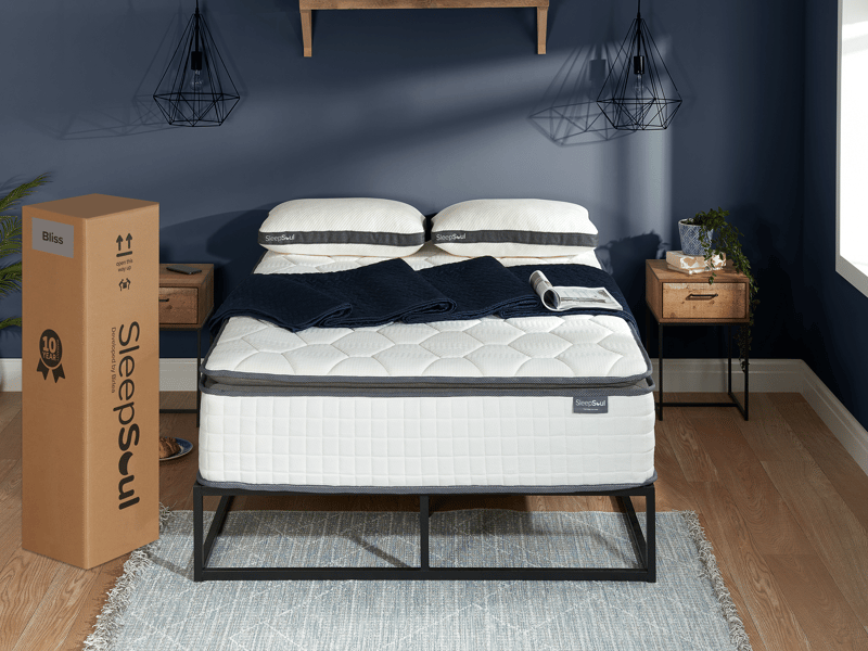 SleepSoul Bliss 800 Memory Hybrid Pillow Top Mattress - image 3