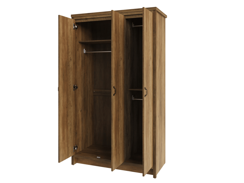 GFW Boston 3 Door Wardrobe - image 3