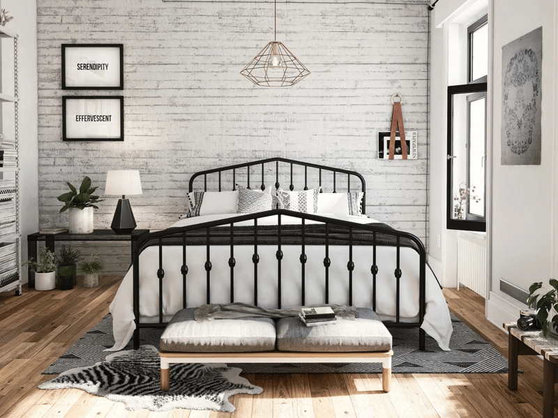 Dorel Bushwick Metal Bed - image 2