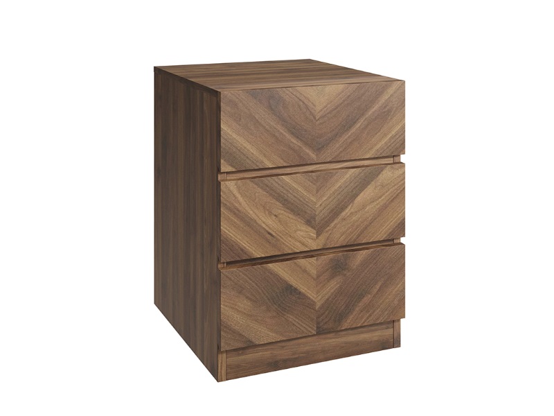 GFW Catania 3 Drawer Bedside Bedside Chest - image 2