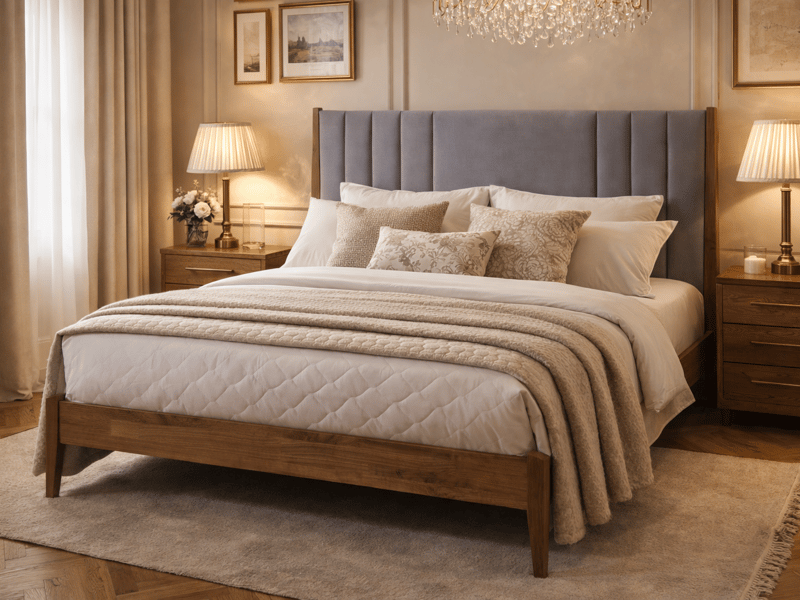 Time Living Cheslyn Wooden Bed - image 1