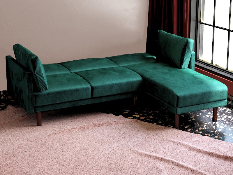 Dorel Clair Sectional Sofa Bed - image 3