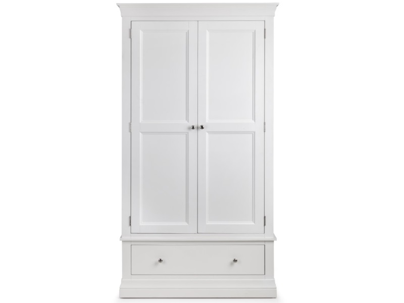Julian Bowen Clermont 2 Door 1 Drawer Wardrobe - image 3
