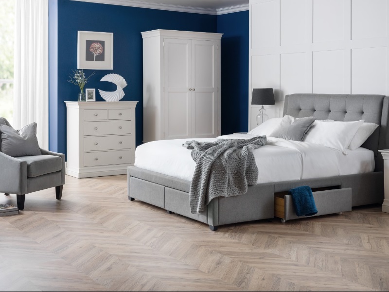 Julian Bowen Clermont 2 Door 1 Drawer Wardrobe - image 2