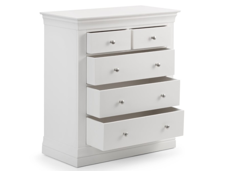 Julian Bowen Clermont 3 plus 2 Drawer Chest - image 4