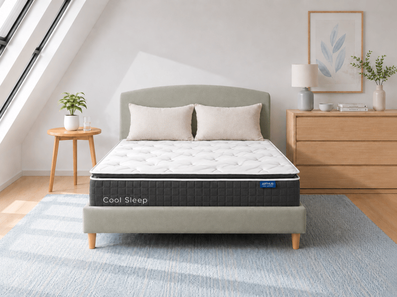 Arthur Sleep Cool Comfort 800 Gel Hybrid Pillow Top Mattress - image 1