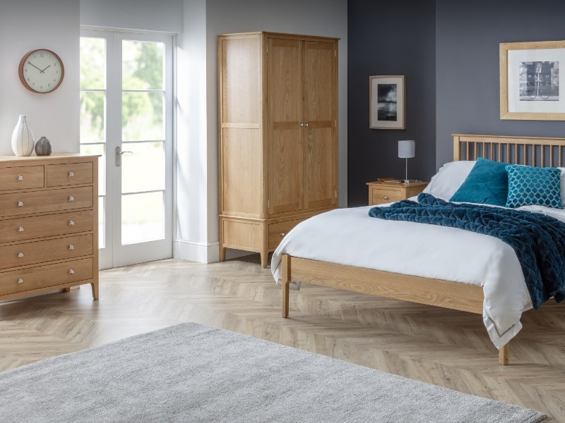 Julian Bowen Cotswold 2 Door 1 Drawer Wardrobe - image 3