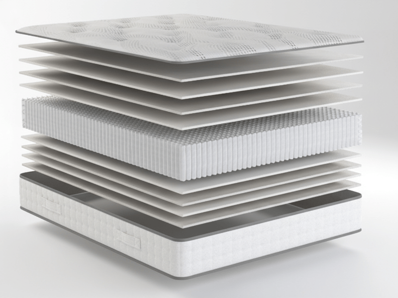 British Bed Company Cotton Pocket 1000 Chenille Mattress - image 8