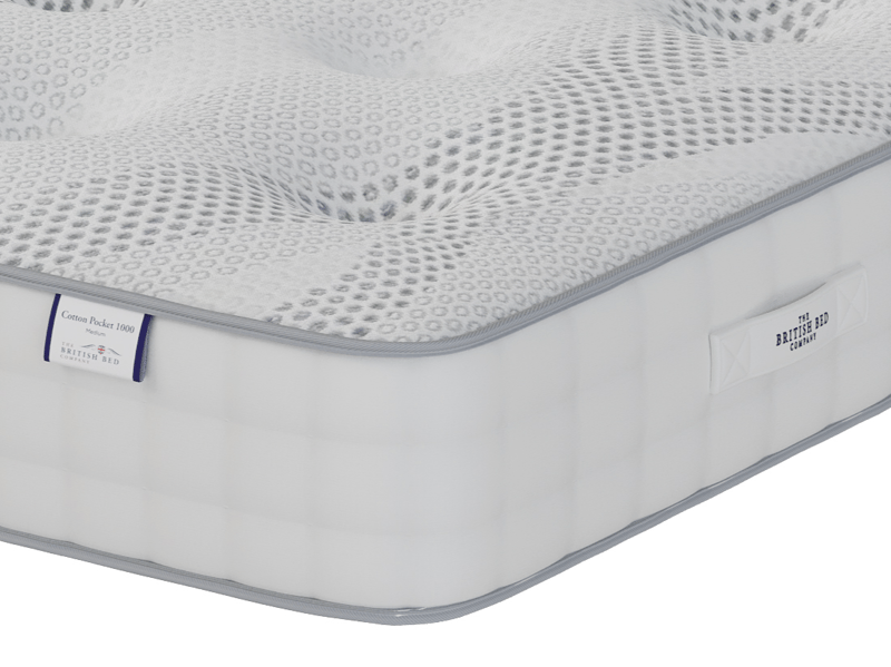 British Bed Company Cotton Pocket 1000 Chenille Mattress - image 1