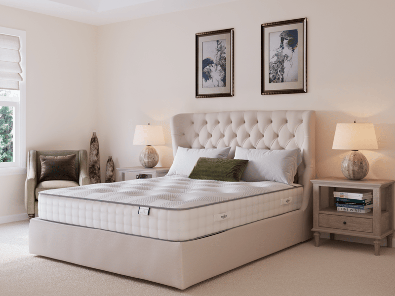 British Bed Company Cotton Pocket 1200 Chenille Mattress - image 6