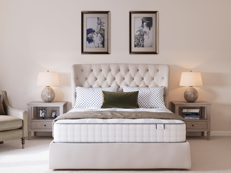 British Bed Company Cotton Pocket 1400 Chenille Mattress - image 6