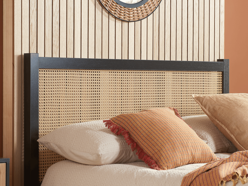 Birlea Croxley Rattan Wooden Bed - image 2