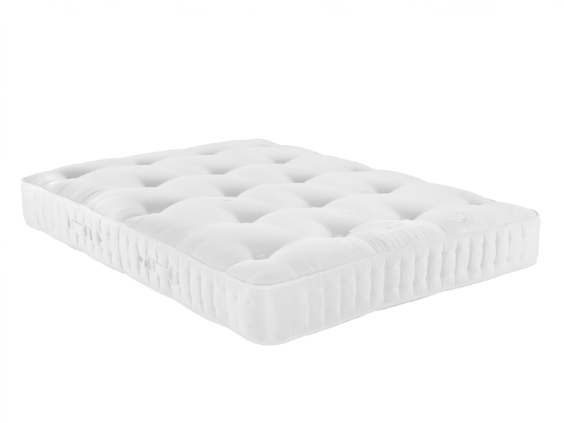 Hypnos Cotton Deluxe Bedstead 1000 Pocket Medium Firm Mattress - image 4