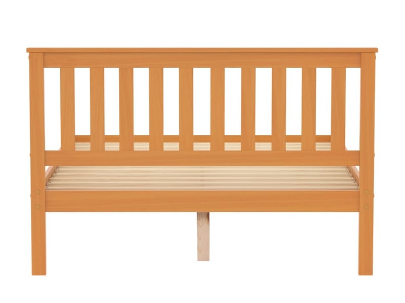 Birlea Denver Low Foot End Antique Pine Wooden Bed - image 6