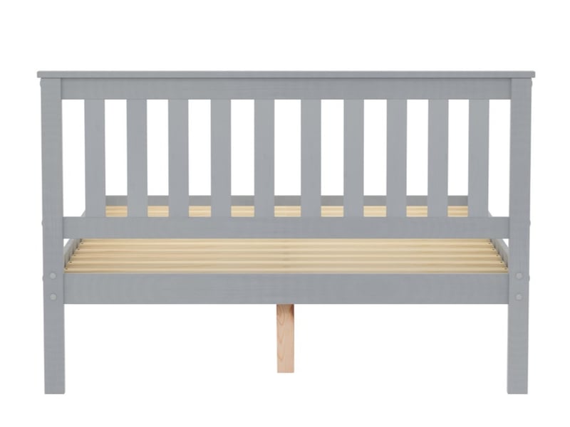 Birlea Denver Low Foot End Grey Wooden Bed - image 6