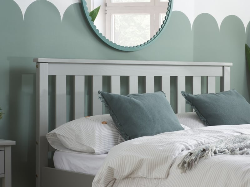 Birlea Denver Low Foot End Grey Wooden Bed - image 2