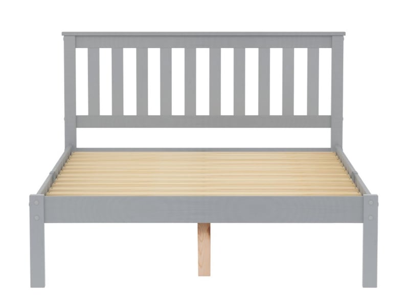 Birlea Denver Low Foot End Grey Wooden Bed - image 5