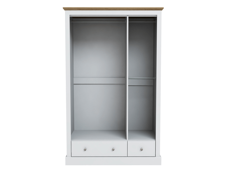 LPD Furniture Devon 3 Door 2 Drawer Wardrobe - image 2