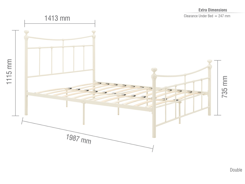 Birlea Emily Metal Bed - image 11
