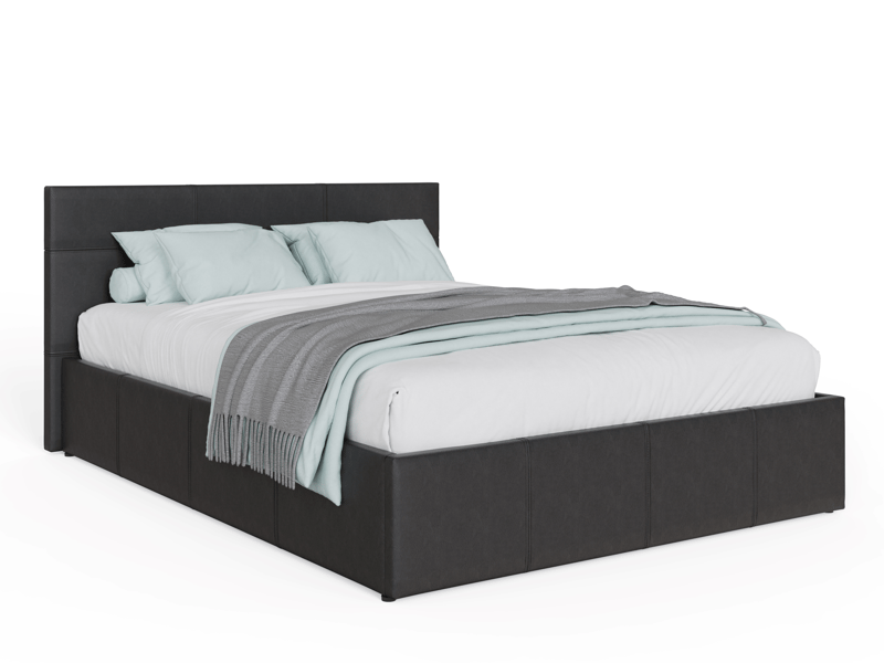 GFW End Lift Faux Leather Ottoman Bed - image 4