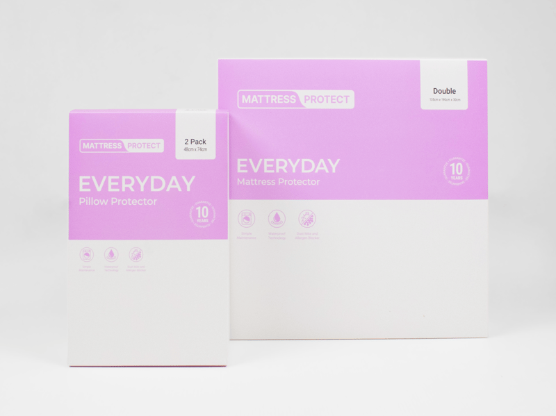 Mattress Protect Everyday Pillow Protector 2 Pack - image 4