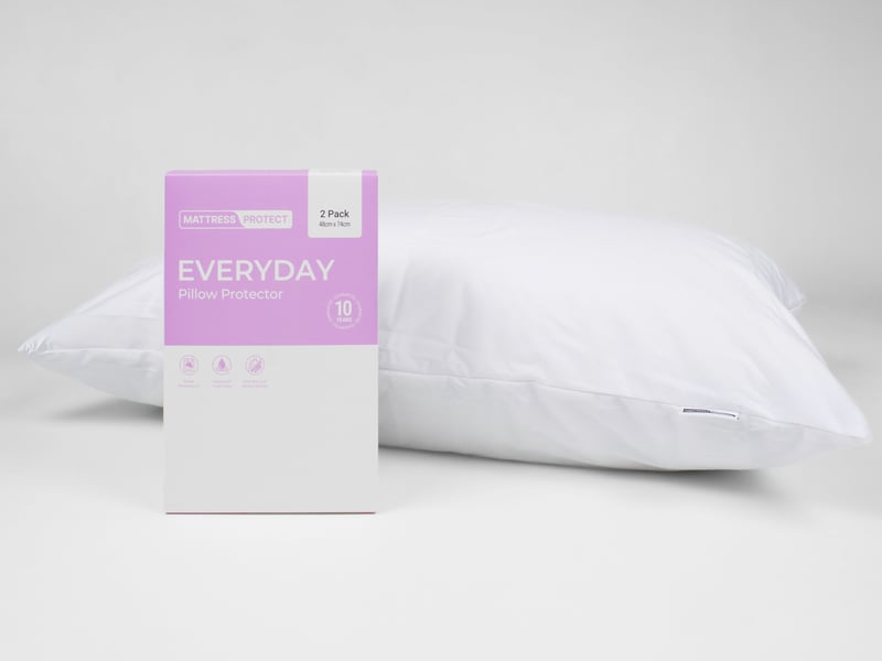 Mattress Protect Everyday Pillow Protector 2 Pack - image 5