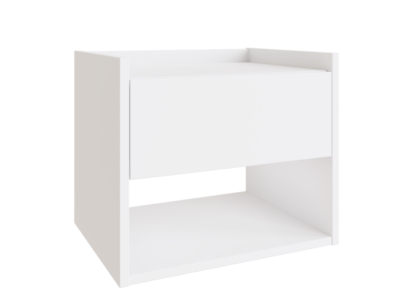 GFW Harmony Wall Mounted Bedside Tables Pair Bedside Chest - image 2