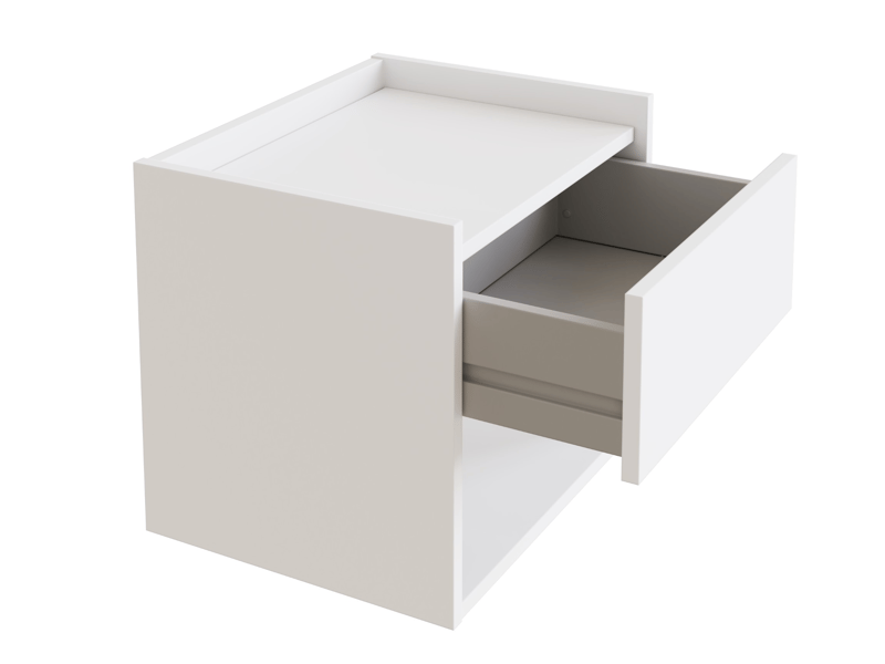 GFW Harmony Wall Mounted Bedside Tables Pair Bedside Chest - image 6