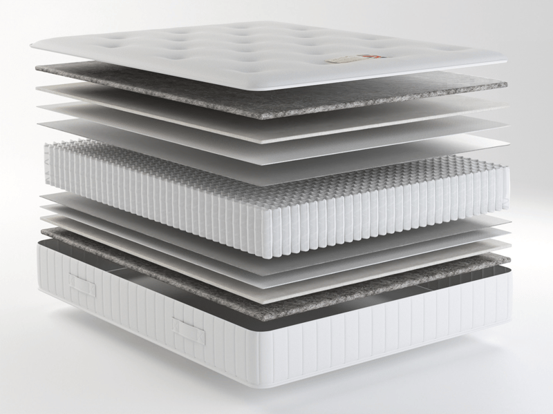 British Bed Company Contract Hotel Rest Deluxe Mattress - image 8