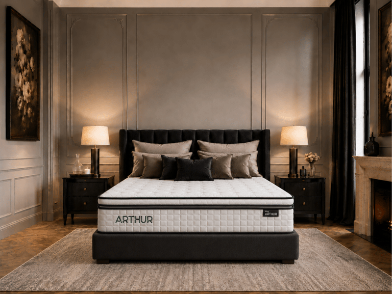 Arthur Sleep King Arthur 2000 Memory Hybrid Pillow Top Mattress - image 1