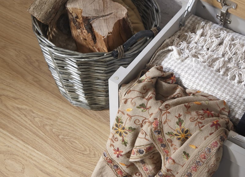 GFW Lancaster Ottoman Storage Blanket Box - image 4