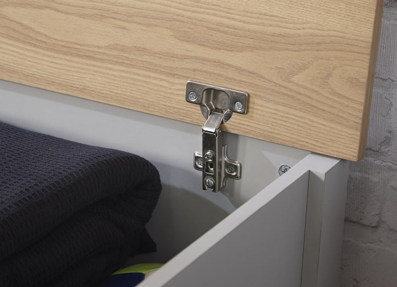 GFW Lancaster Ottoman Storage Blanket Box - image 5